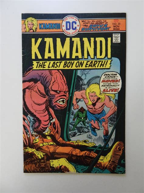 Kamandi The Last Boy On Earth 39 1976 Fnvf Condition Comic Books