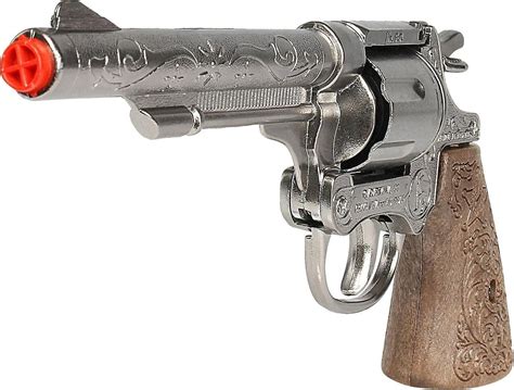 Gonher Diecast Metal 8 Ring Shot Cowboy Gun 810580192879 Ebay