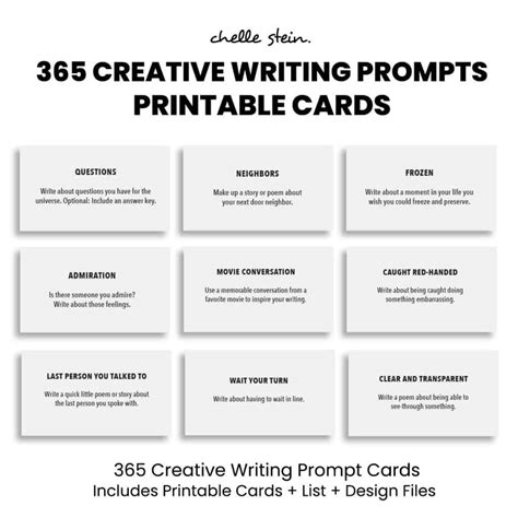 365 Creative Writing Prompts Thinkwritten 650 Prompts For Narrative