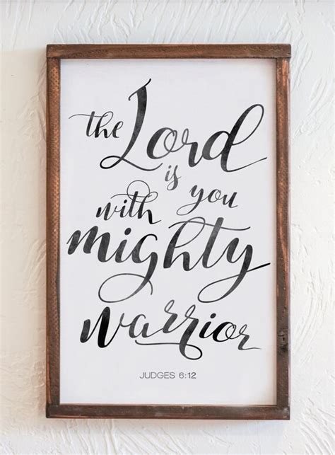 Mighty Warrior The Lord Is With You Mighty Warrior By Sophistiqa