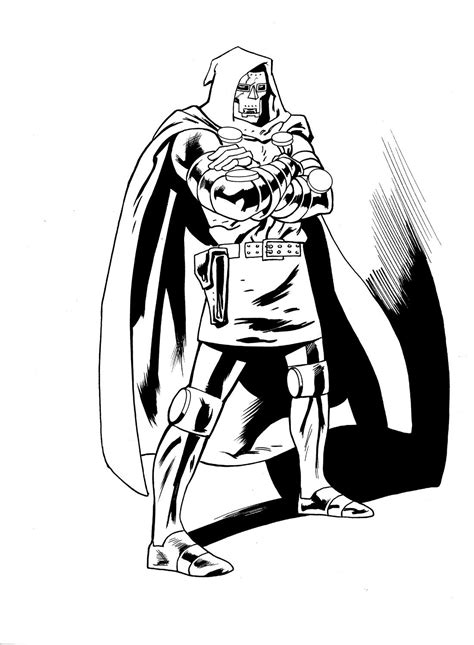 Doctor Doom By Kevin Nowlan