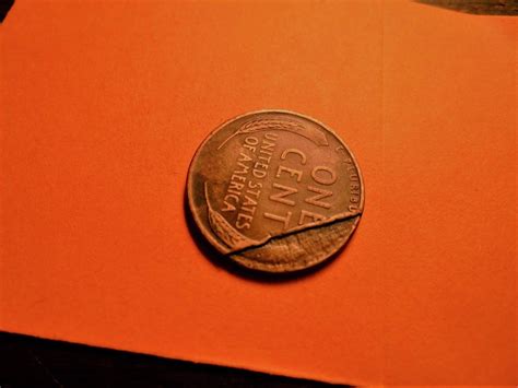 VG  1938 PWHEAT Cent LARGE REV PRESTRIKE LAMINATION ERROR #ORR38P | Error coins, Error, Coins