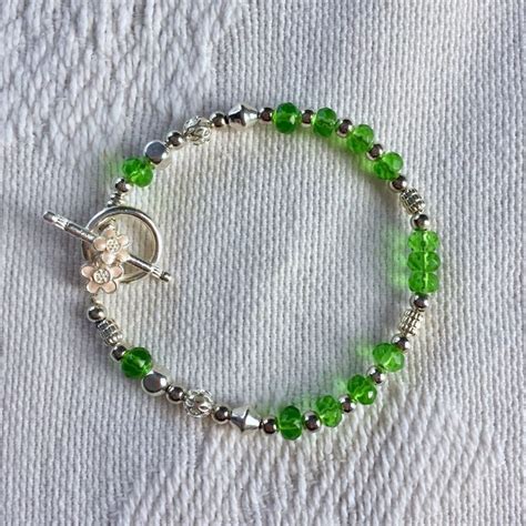🔴310 Green Beaded Bracelet Beaded Bracelets Green Beaded Bracelets