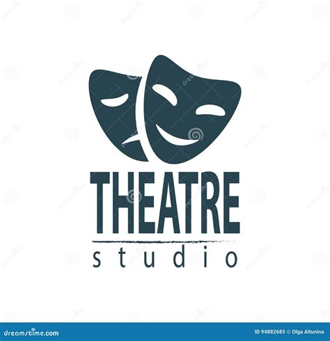 Set Of Theater Studio Logo Design Stock Vector Illustration Of Studio