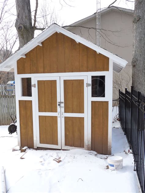 A new shed is also a great place for work projects that won't clutter up the garage. Build Your Own Storage Shed! : 12 Steps (with Pictures ...