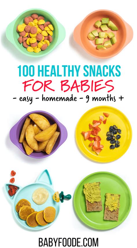 Complete List Of Baby Snacks Healthy Ideas And Easy Recipes Baby Foode