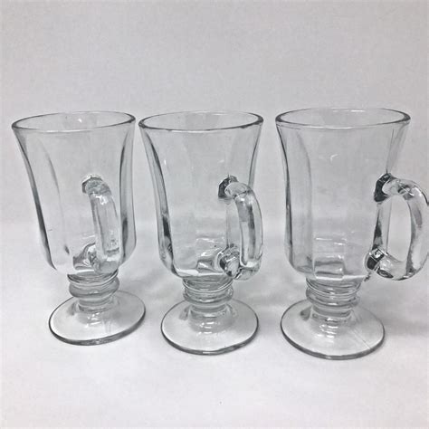 Magasinez plus de tasses à café disponible en ligne à walmart.ca. Anchor Hocking Set of 3 Irish Coffee Mugs Clear Glass ...