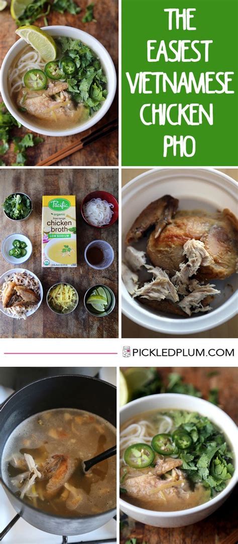 It's almost my default menu when i don't have a lot of time to cook because i can just let the chicken. Easy Chicken Pho | Recipe | Chicken soup recipes, Asian ...