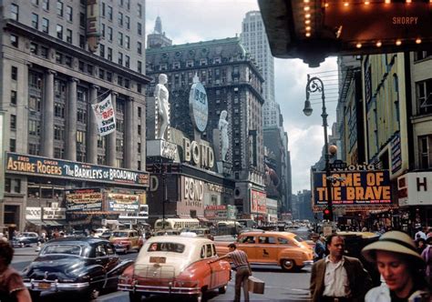 Fotos Antiguas De Nueva York Así Era Times Square En Broadway