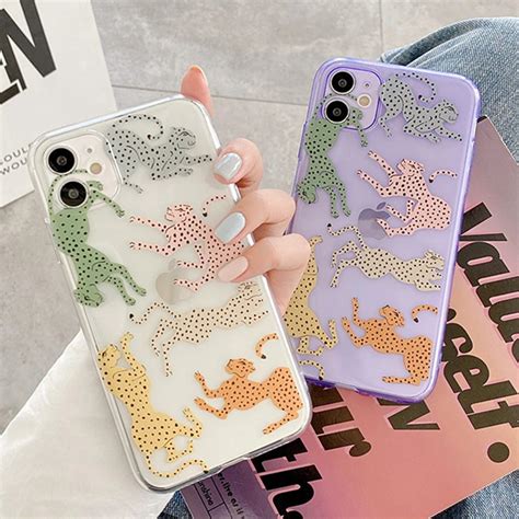 Clear Leopard Iphone Case Finishifystore