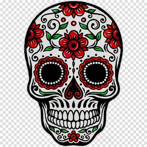 Day Of The Dead Skull Png 20 Free Cliparts Download Images On