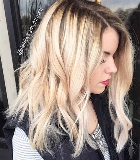 Blonde hairstyles consistently give an alluring and strange sense to women who wear this hairstyle. 71 Cool and Trendy Medium Length Hairstyles | StayGlam