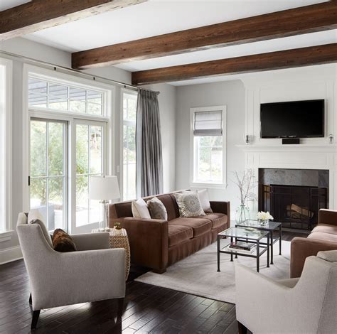 Our very first dining room table was just an old card table. poutres apparentes en bois | Living room ceiling, Beams ...