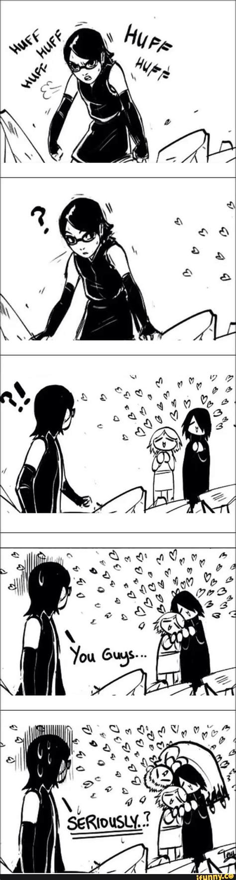 Sarada Sakura Sasuke And Naruto Hahahahahahahaha I Love How Naruto