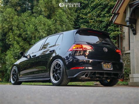 2018 Volkswagen Gti With 18x85 43 Konig Countergram And 23540r18