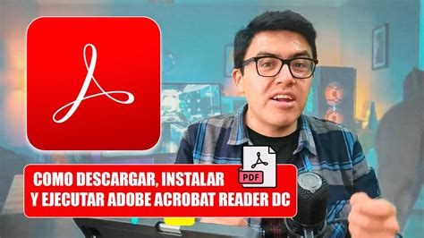 Como Descargar E Instalar Adobe Acrobat Reader Dc 😊💻 Youtube