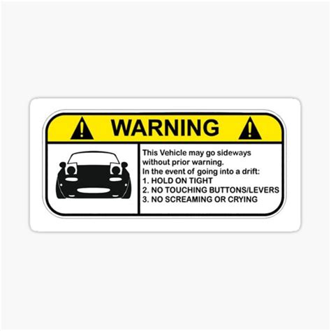 Car Tuning And Styling Parts Car Emblems Warning Do Not Touch My Ford Car
