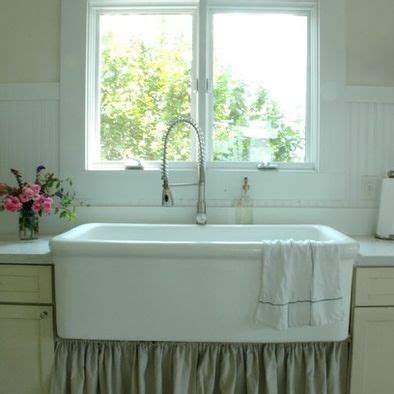 Check out our kitchen sink curtain selection for the very best in unique or custom, handmade pieces from our curtains & window treatments shops. Farmhouse Kitchen-curtain under sink | For the Home ...