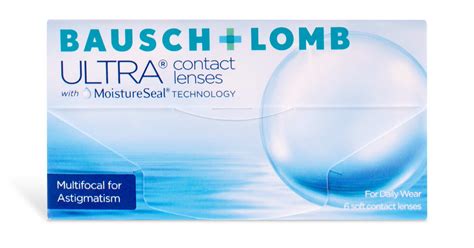 Simply get a free trial match of contacts for astigmatism and there are no stresses. Bausch + Lomb ULTRA Multifocal for Atigmatism Contact ...