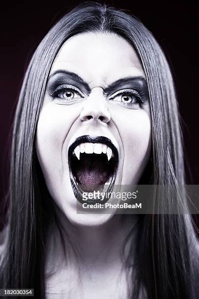 Female Vampire Bites Photos And Premium High Res Pictures Getty Images