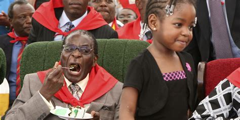 Robert mugabe became prime minister of zimbabwe in 1980 and served as the country's president from 1987 until his forced resignation in 2017. Robert Mugabe's Birthday Party Guests To Dine On Elephant ...
