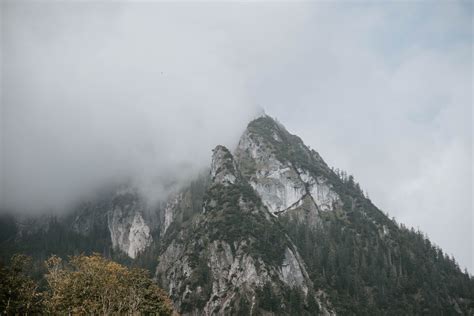Mountain Surrounded By Fog · Free Stock Photo