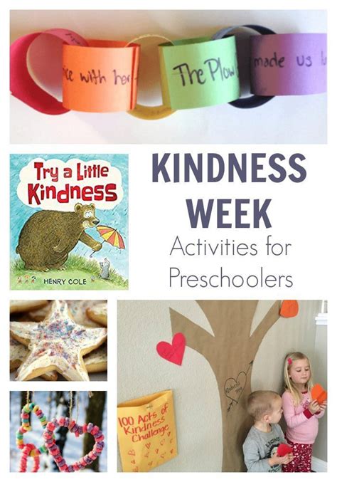 Kindness Week Activities For Preschoolers Inspired By Try A Little