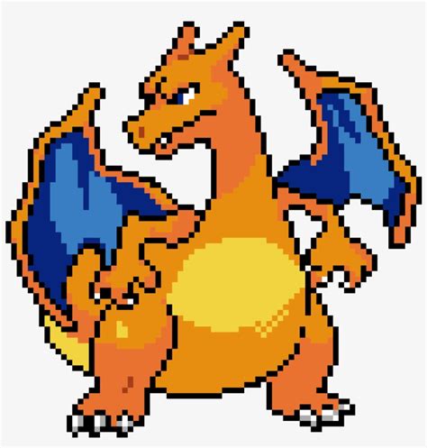 Pokemon Pixel Art Charizard Images And Photos Finder
