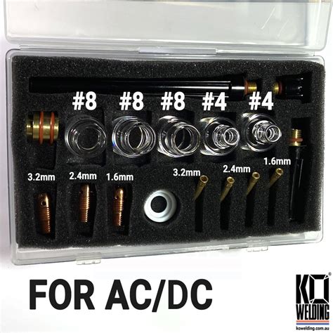 Ac Dc Lux Pyrex Stubby Kit For Mm Mm Mm Tungstens Ko