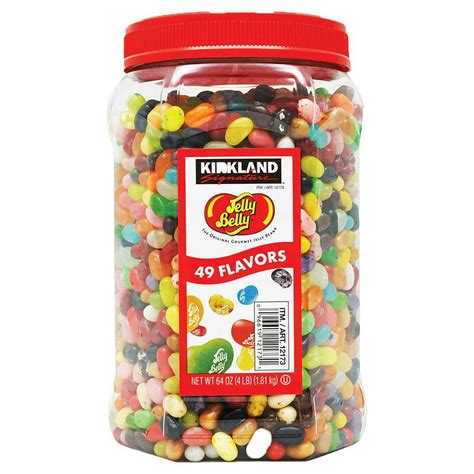 Jelly Belly 49 Flavors Of The Original Gourmet Jelly Bean 4 Lb 64 Oz Jar Cos15 Walmart
