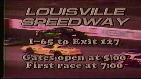 Louisville Speedway Commercial 1994 Youtube