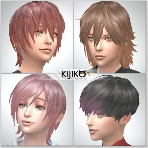 Hair For Kids Vol1 At Kijiko Sims 4 Updates