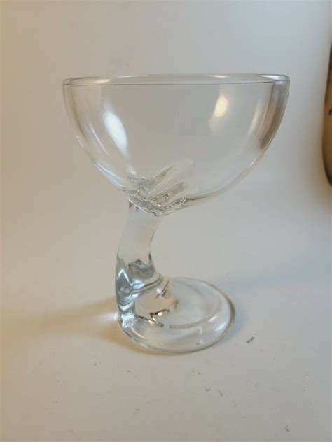 Bormioli Rocco JERBA Footed Dessert Dish Ice Cream Cup Clear Glass EBay