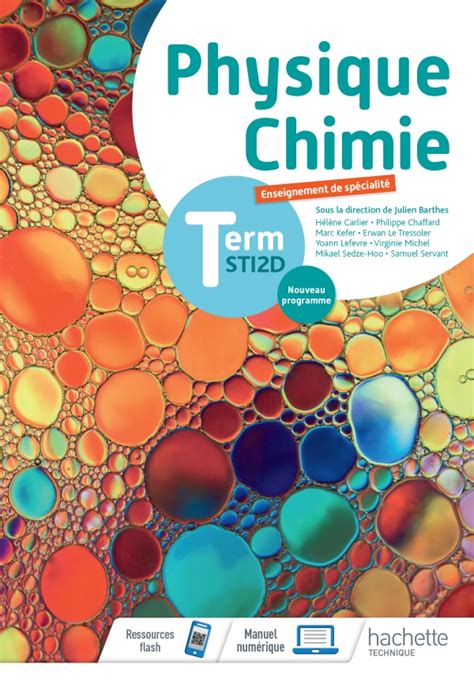 Physique-Chimie Terminale STI2D - Livre de l'Elève - Éd. 2020 - 00