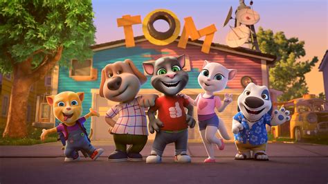 Talking Tom And Friends Animated Series By Marko Topicthese Are Some Of