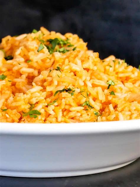 Restaurant Style Mexican Rice Foodology Geek Blog Hồng
