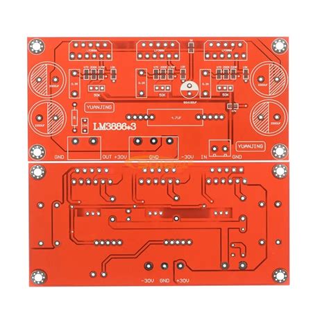 Lm Parallel W Single Channel Power Amplifier Board Space Board