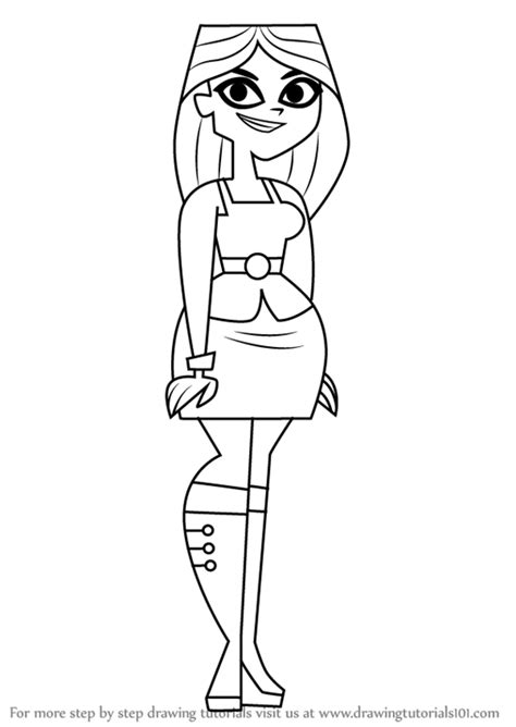 Learn How To Draw Taylor From Total Drama Total Drama