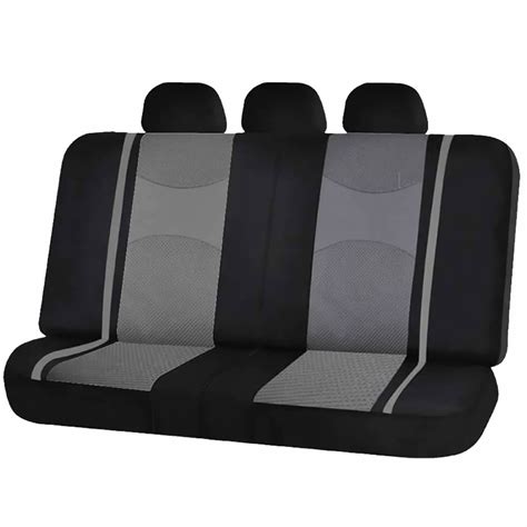 Uaa Inc 5pc Mesh Honeycomb Split Back Bench Seat Cover Universal