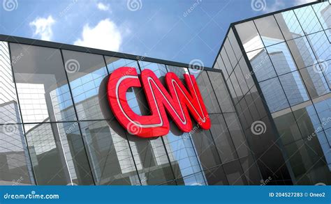 April 2019 Editorial Use Only 3d Animation Cable News Network Cnn