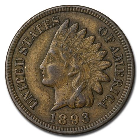 Buy 1893 Indian Head Cent Au Apmex
