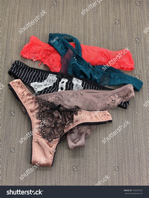 Sexy Women Lingerie Colorful Silk Panties Stock Photo Shutterstock