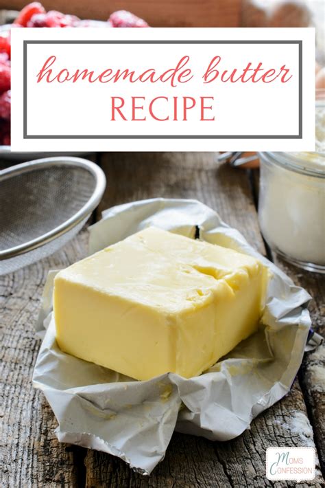 10 Minute Homemade Butter Recipe In A Kitchenaid Mixer