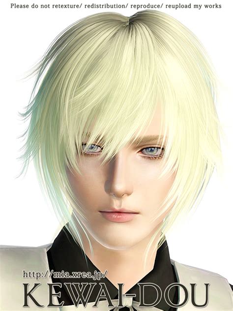 Sims 4 chico 3 male hairstyles. Tumblr1000 (Hair for The Sims3) | KEWAI-DOU