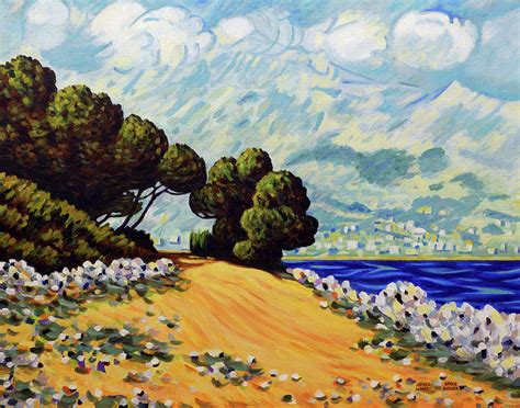 After Monet, Menton Seen from Cap Martin, Version Two ...