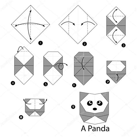 Origami Ideas Origami Panda Easy Step By Step