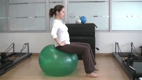 Ejercicios Para Embarazadas Con Balon De Pilates Youtube