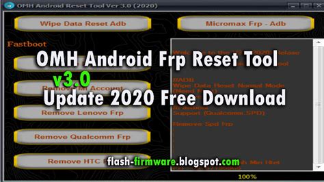 Omh Android Frp Reset Tool V30 Update 2020 Free Download