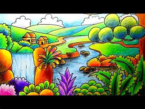 Berikut ini adalah cara menggambar taman bermain,belajar menggambar yang mudahadapun bahan dan peralatannya :1.kertas bc2.spidol snowman3.crayon. Menakjubkan 30 Cara Menggambar Pemandangan Taman Yang ...