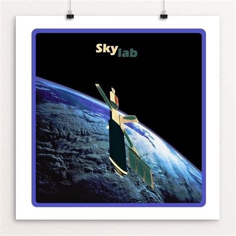 Skylab Poster By Bryan Bromstrup Creative Action Network